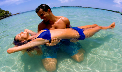 Honeymoon in Mauritius island